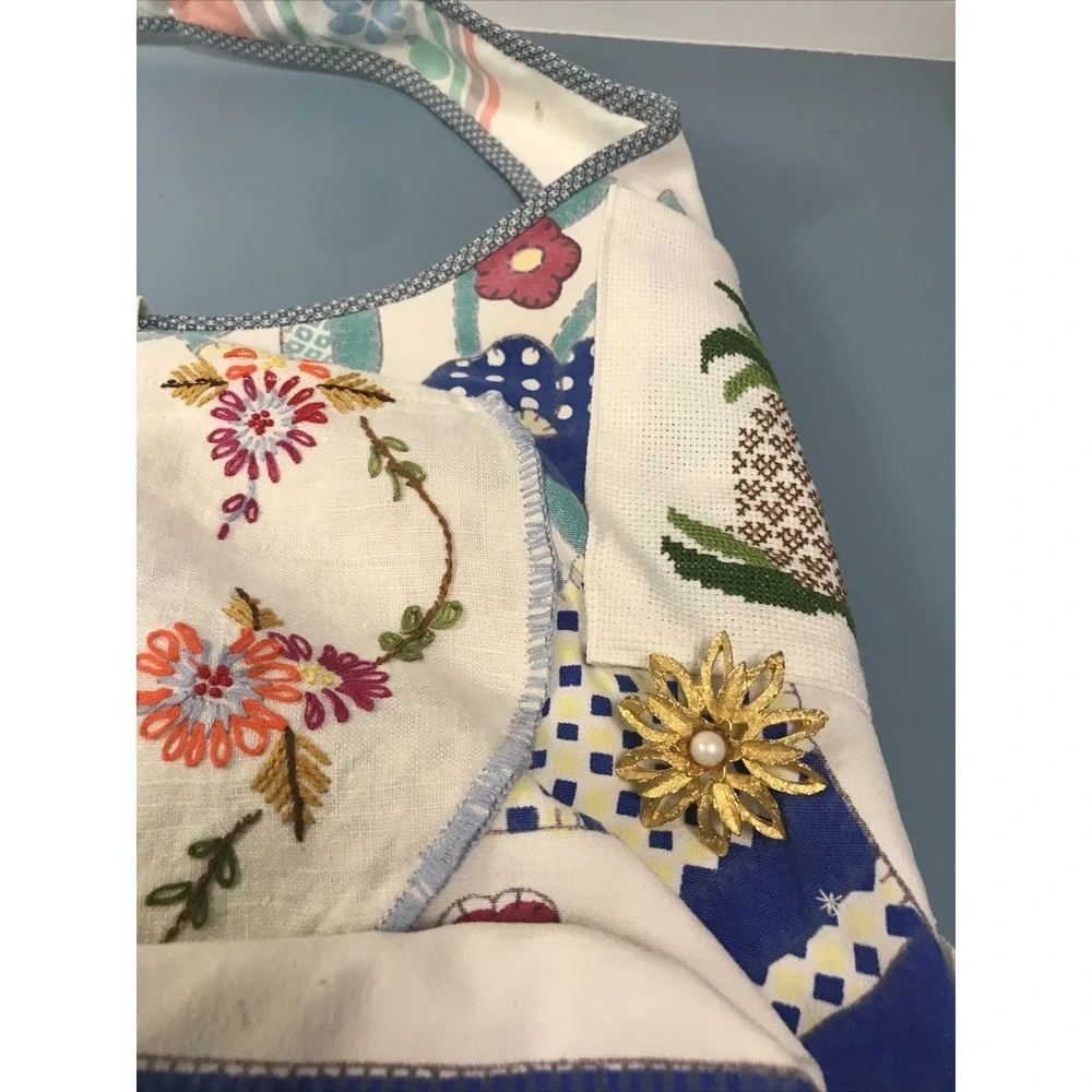 Upcycled HandBag Vintage Linens Cottagecore